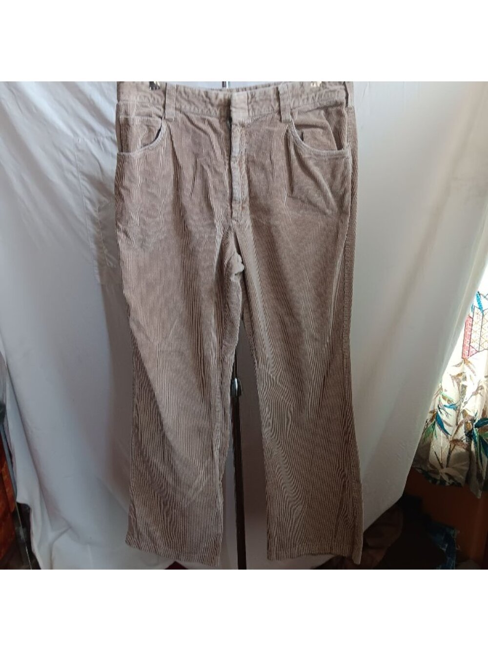 34x31 Bootcut Corduroy Jeans Vintage 80's Honcho Mens Repaired Seat